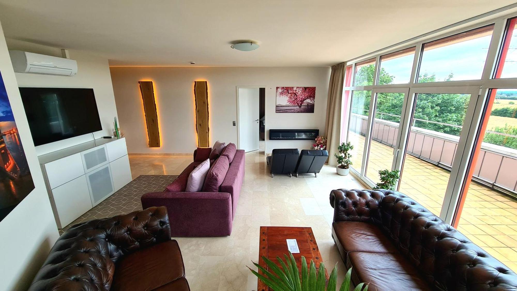 Deluxe Apartment Mit Sauna, Gehobene Ausstattung, Sydney Schwarzenbek Bagian luar foto