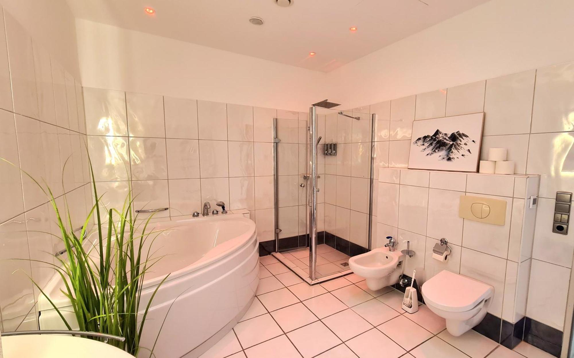Deluxe Apartment Mit Sauna, Gehobene Ausstattung, Sydney Schwarzenbek Bagian luar foto